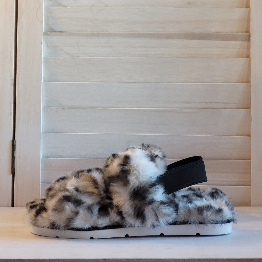 $39 NWT (7) Dolce Vita Pochy Faux Fur Slingback Slipper - Picture 10 of 11